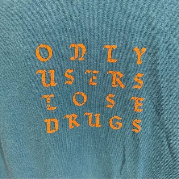 Cooke Collective “Only Users Lose Drugs” T-Shirt S - Picture 6 of 8